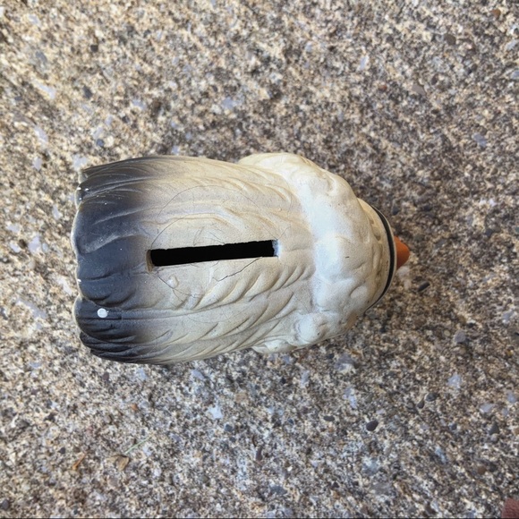 Vintage Japan Native American Indian Chief coin bank - Picture 5 of 9